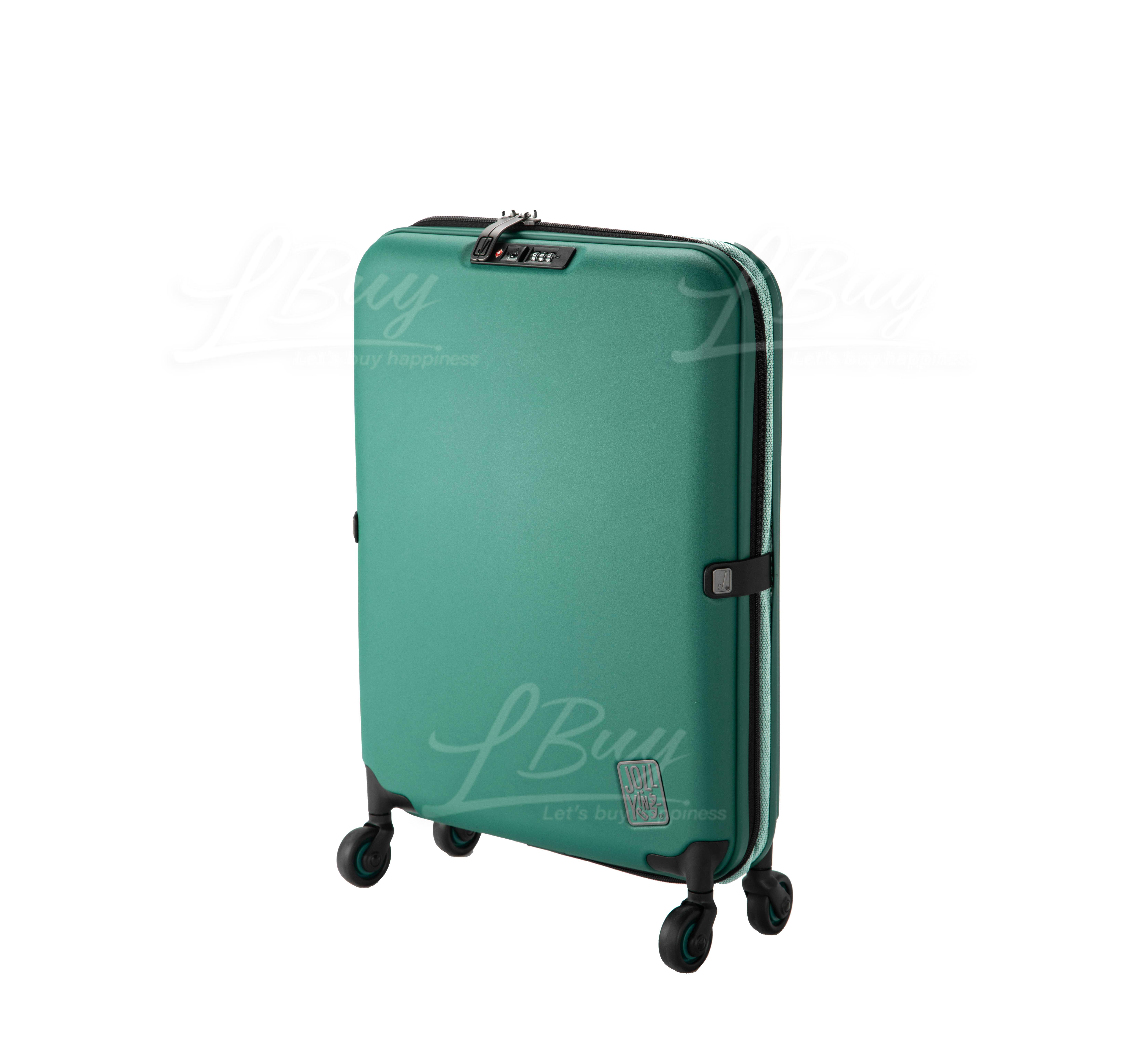 Jollying Pebble Folding Slim Luggage 20 Dark Green