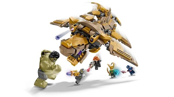 LEGO-LEGO 76290 Marvel 漫威復仇者聯盟大戰利維坦7+
