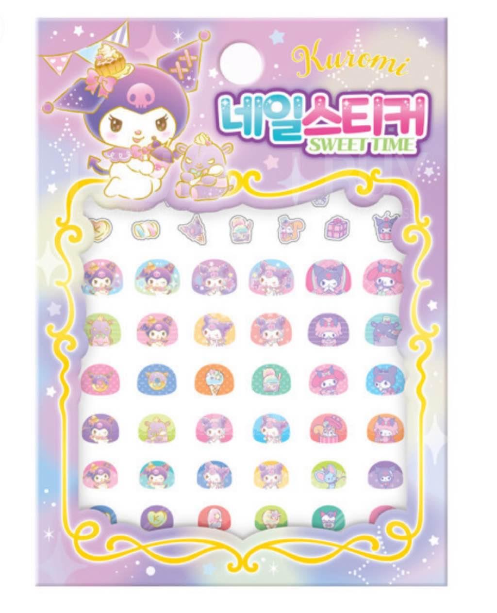 Kuromi 指甲贴 Sweet time