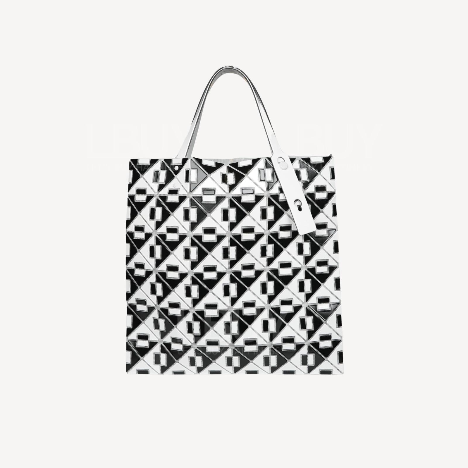 Bao Bao Connect 6X6 Black X White Tote Bag AG802-17