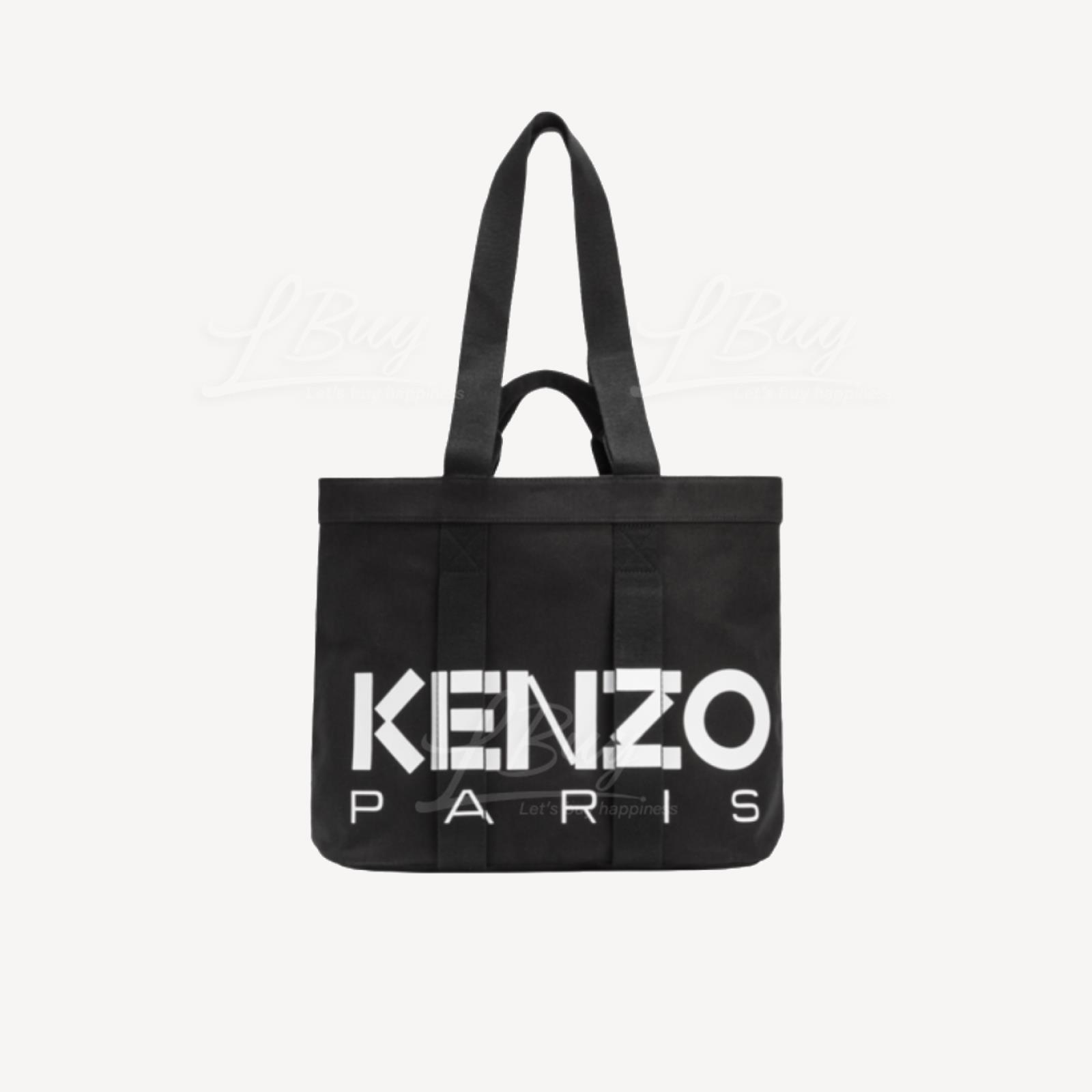 Kenzo 帆布手提袋黑色