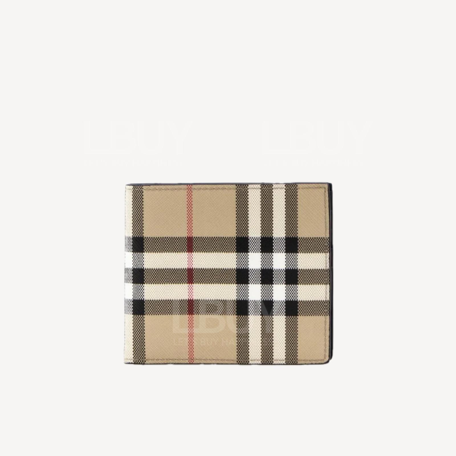 Burberry 经典格纹银包 80579541
