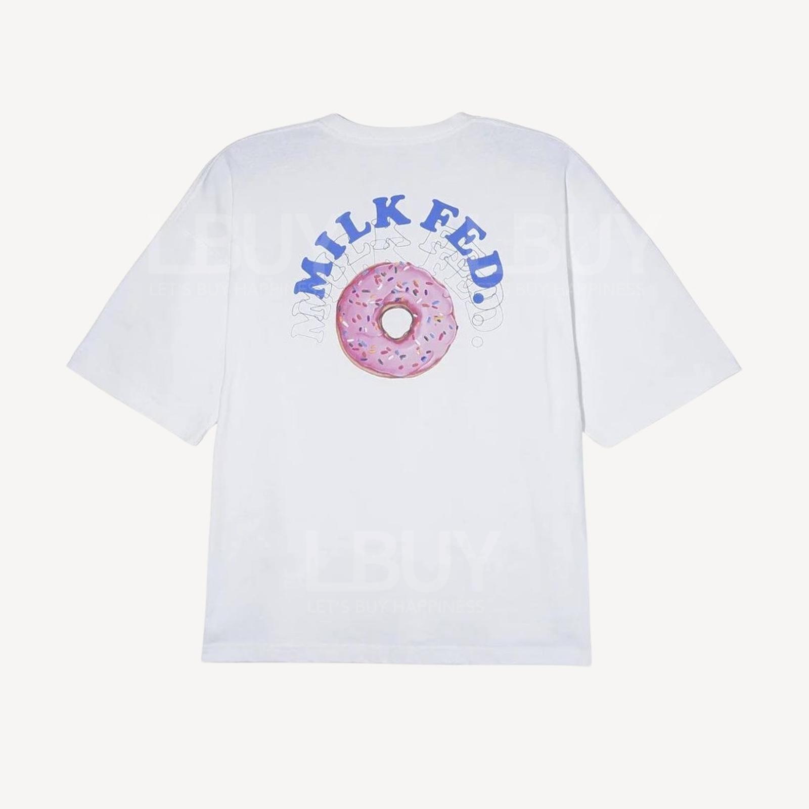 MILKFED ROUND DONUTS WIDE S/S TEE
