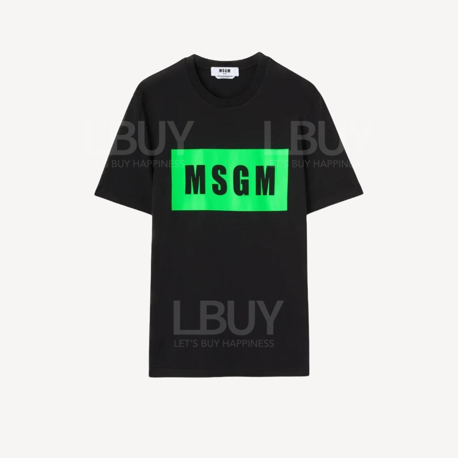 MSGM logo印花棉T恤