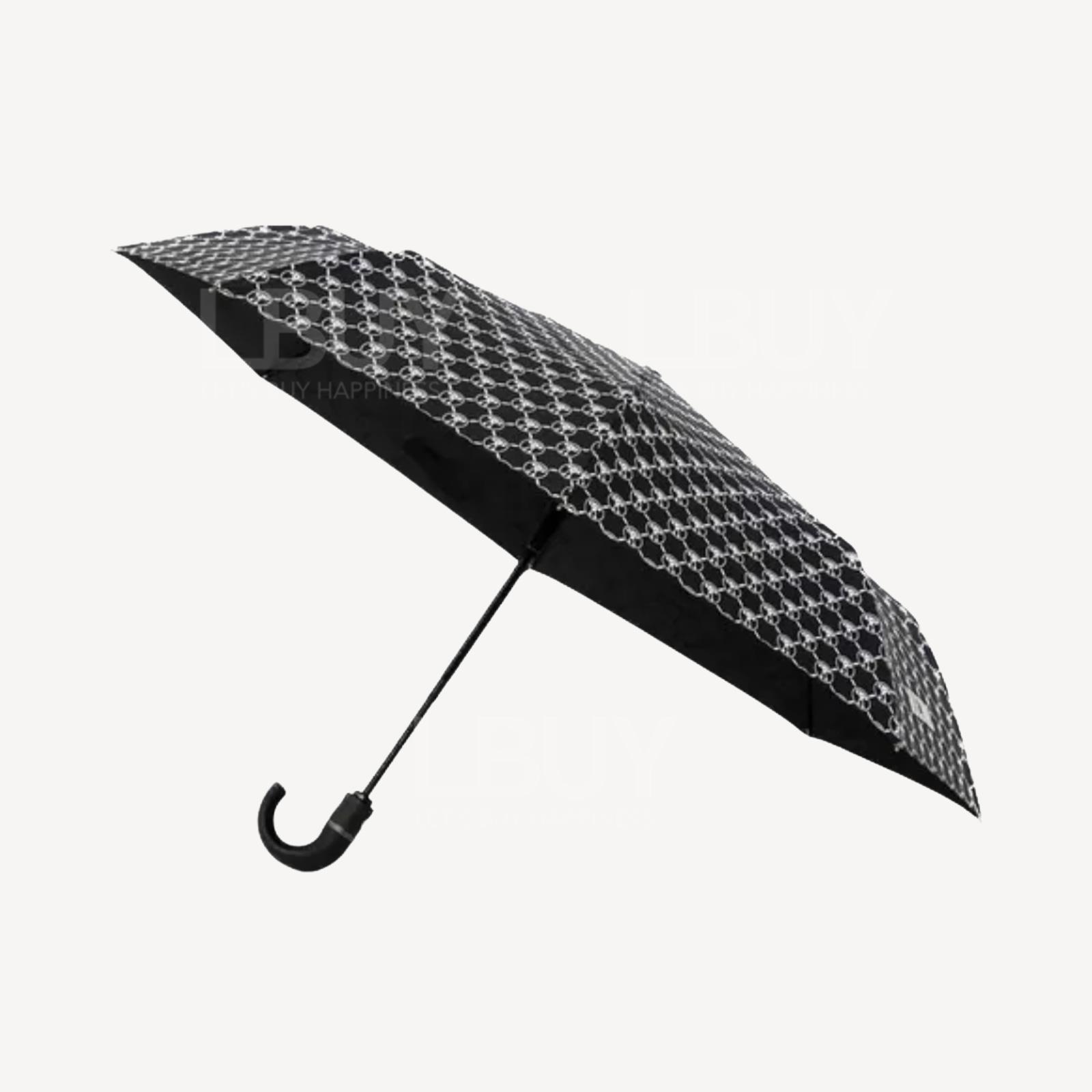 Moschino 黑色白色Logo問號雨傘