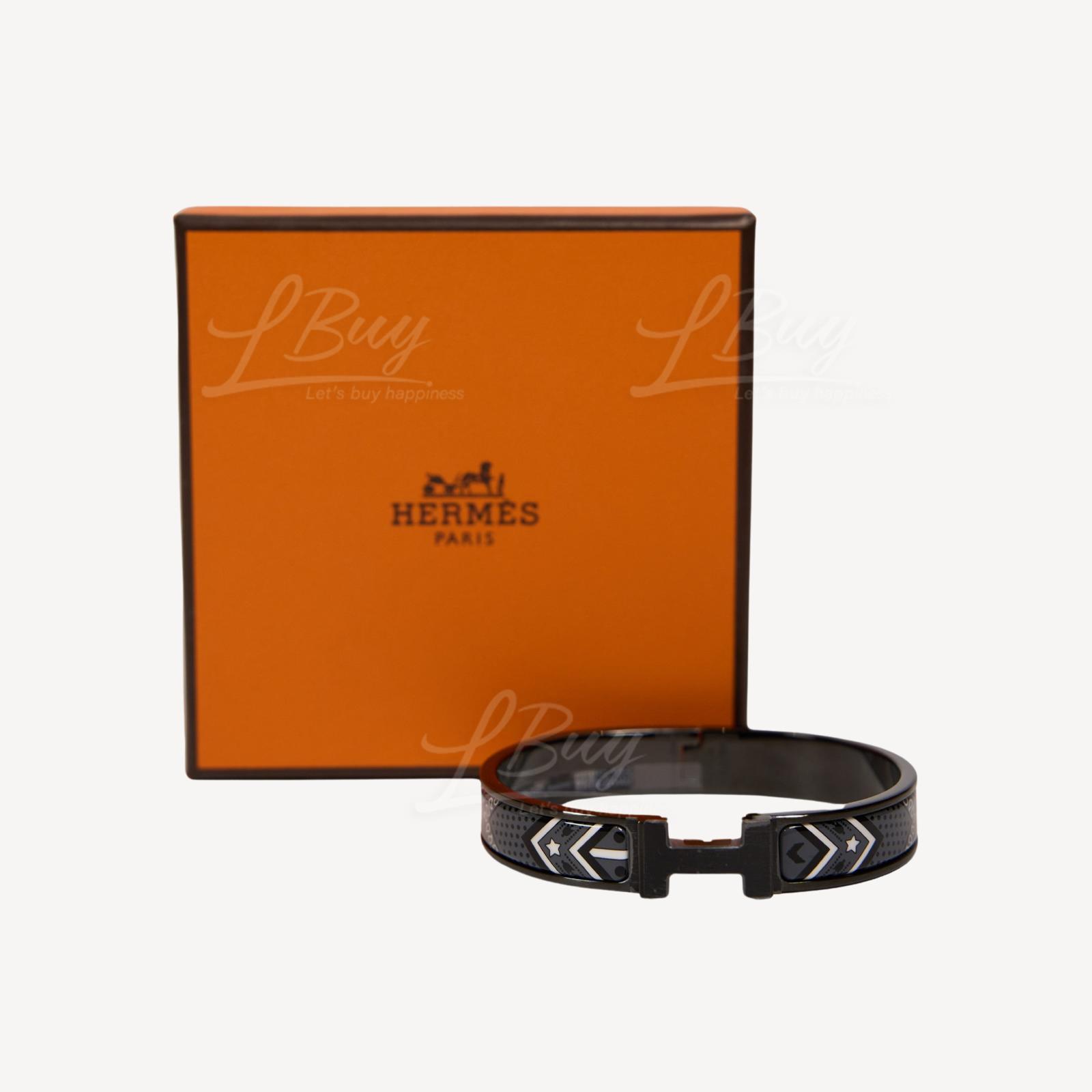 【HERMES】Clic HH Bandana So Black bracelet Clic HH Bandana So Black bracelet | Hermès Belgium