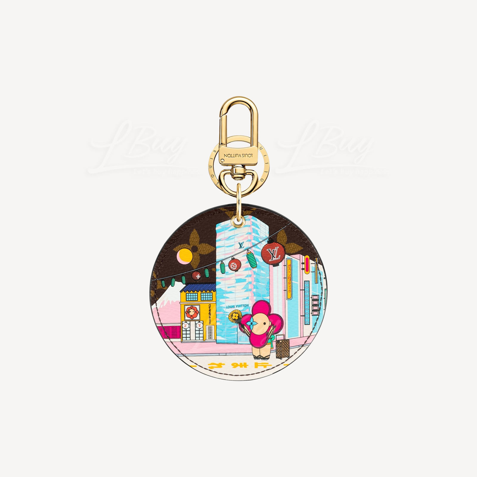 LV Illustre Xmas Tokyo 吉祥物Vivienne手袋吊饰兼钥匙扣 M00881