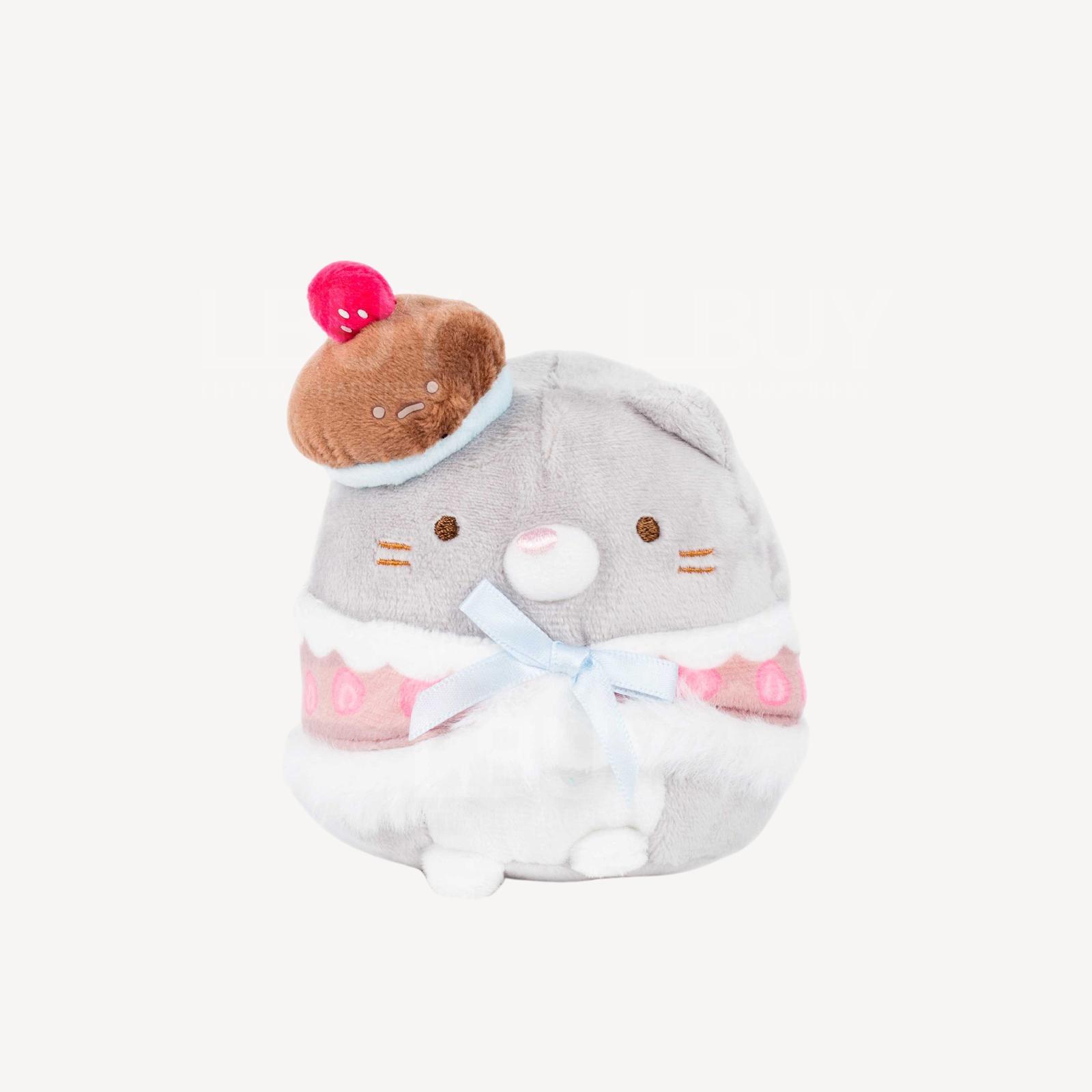 角落生物糖果屋系列12 cm灰貓公仔