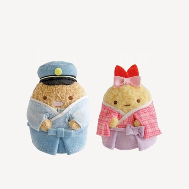 角落生物限定毛公仔炸豬排和炸蝦尾 6 cm