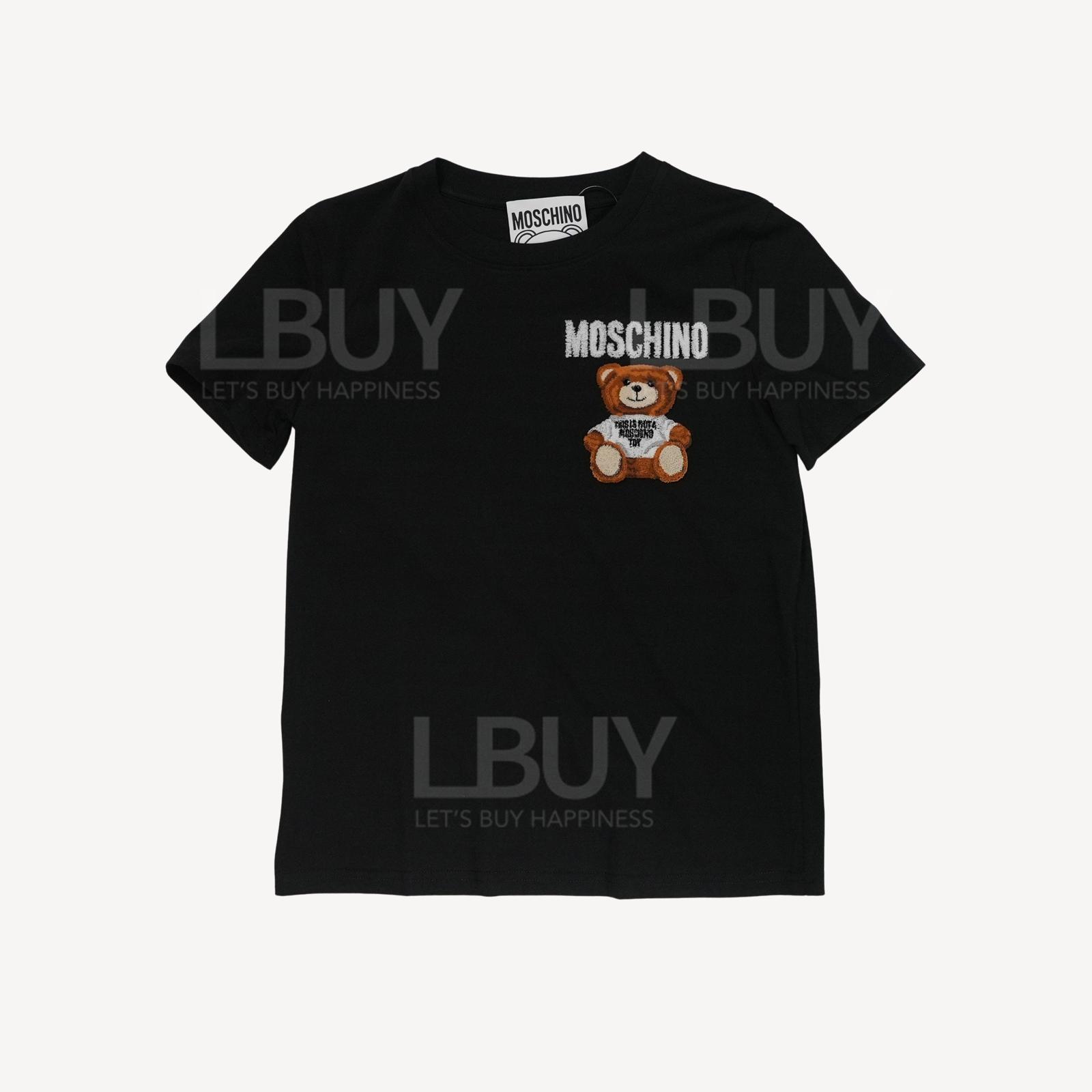Moschino Tee 毛巾質地泰迪小熊