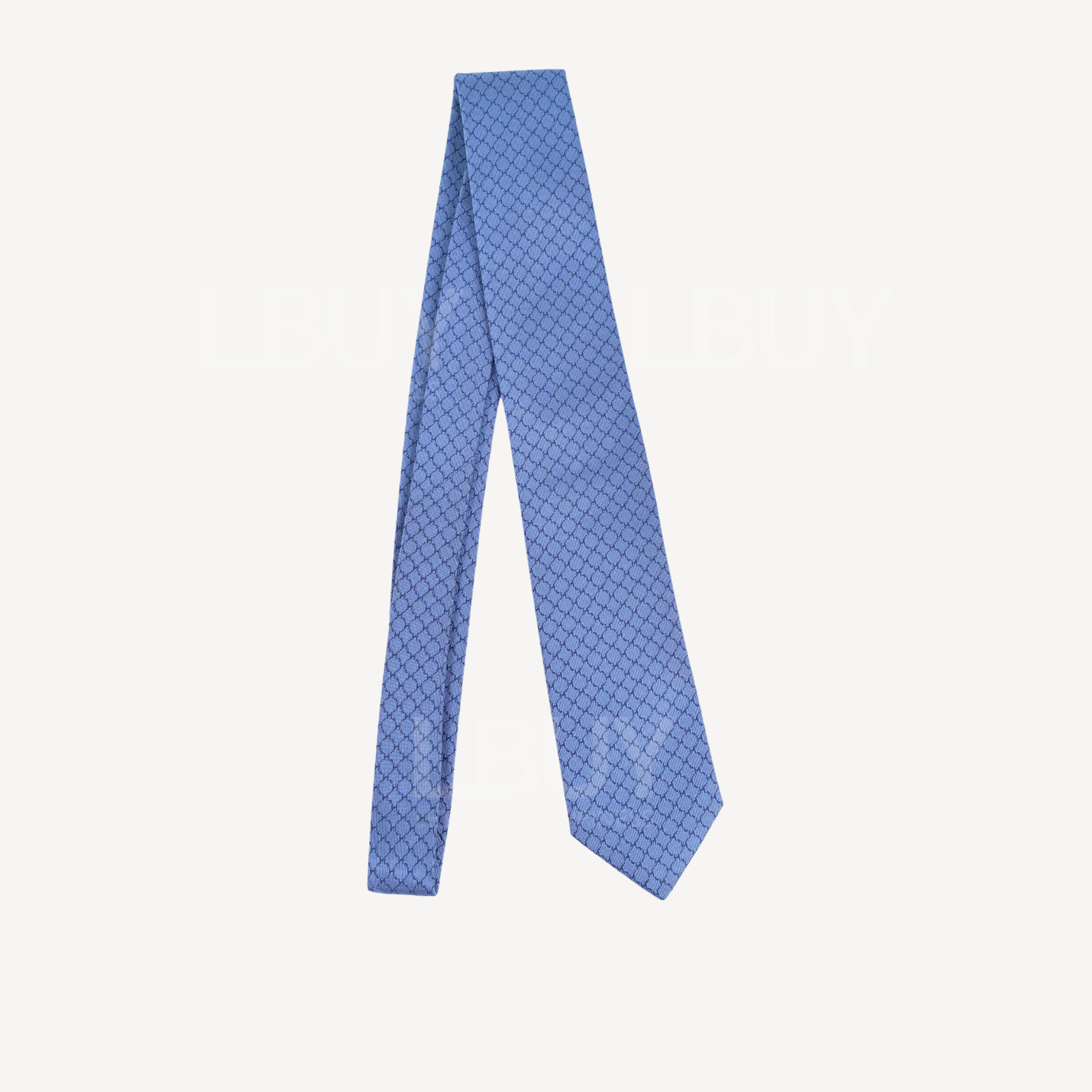 Hermes Tie 7 H Cheval Punk Tie 天空蓝 海军蓝