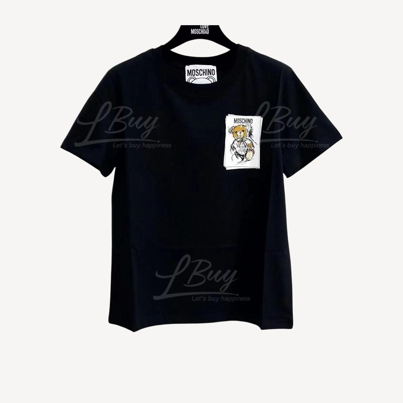 Moschino T-shirt with Teddy Bear Print