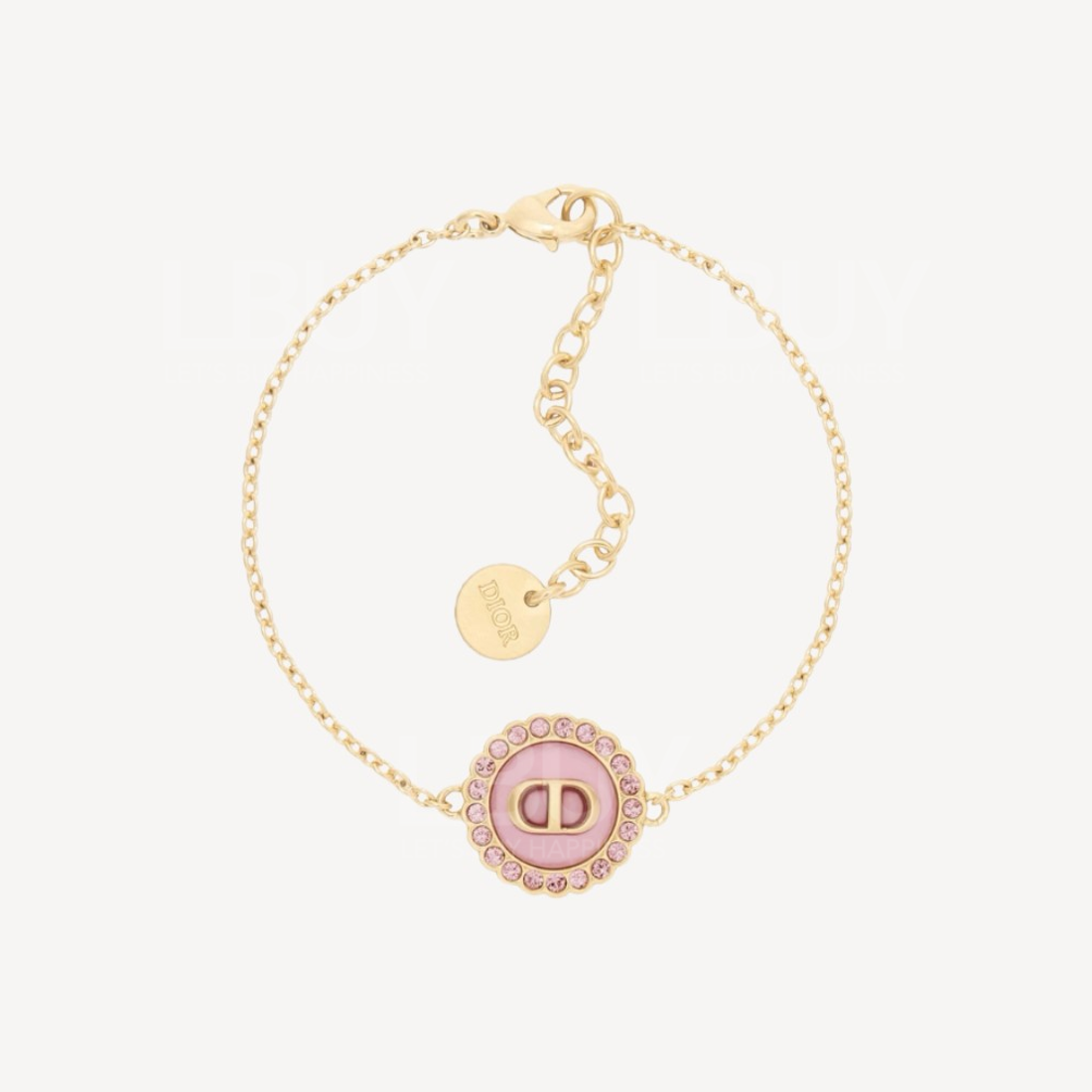 Dior Petit CD Baroque Bracelet Pink B2210