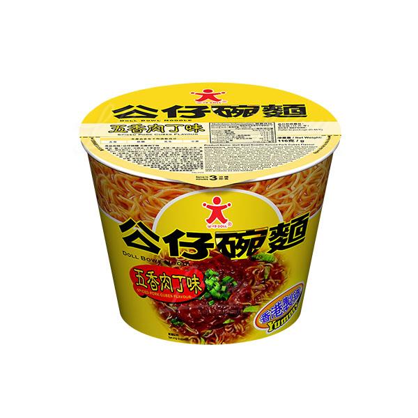 公仔 碗麵 五香肉丁味 116g