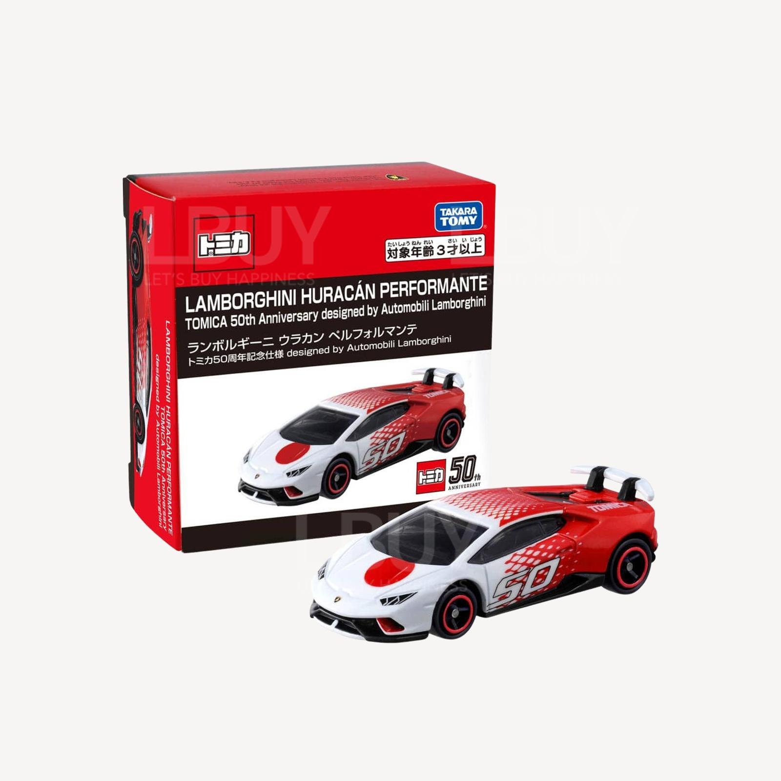 Tomica 50周年纪念限定合金车 - Lamborghini Huracán Performante