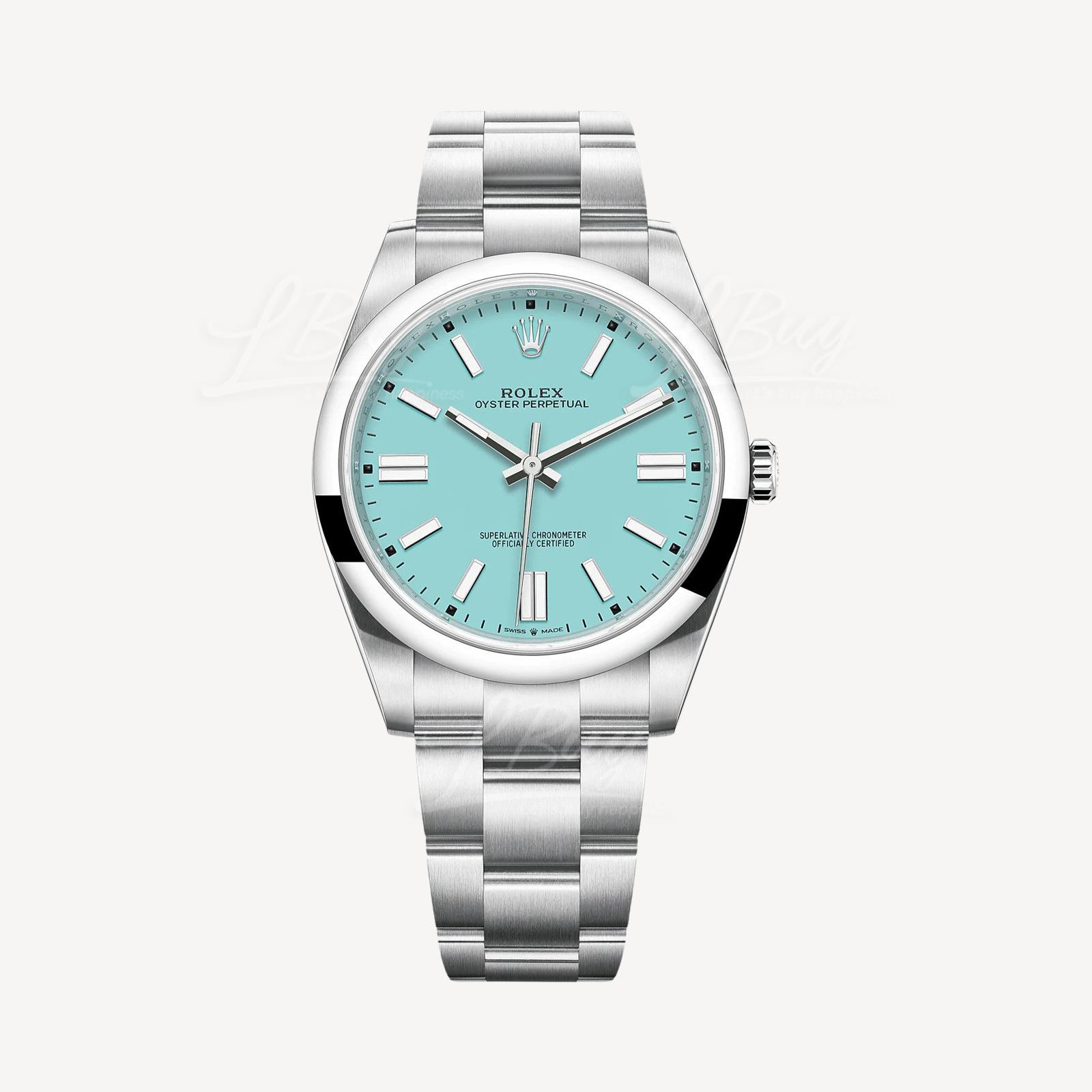 Rolex 勞力士 126000 Oyster Perpetual 36 Tiffany Blue Watch