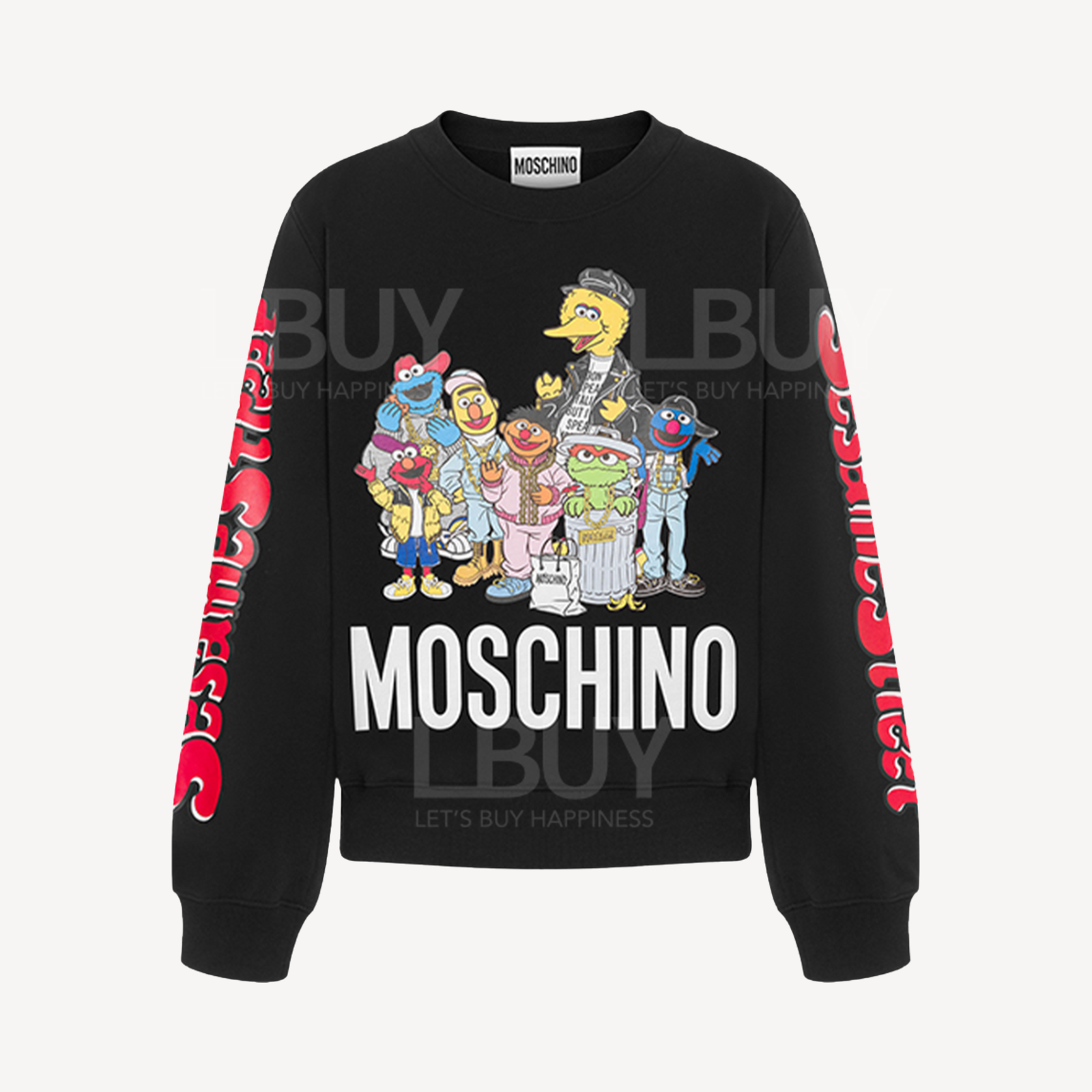 Moschino 芝麻街長袖衛衣