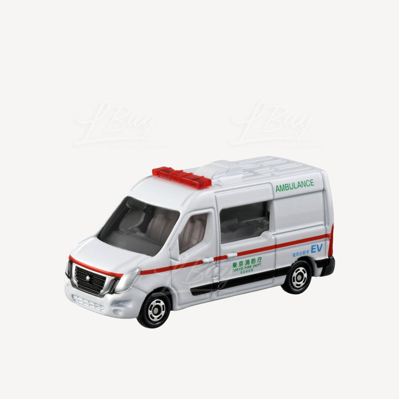 TD Tomica BX044 Nissan NV400 EV Ambulance