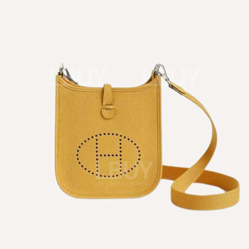 Hermes Mini Evelyne 16 Amazone Bag Sun B4 phw