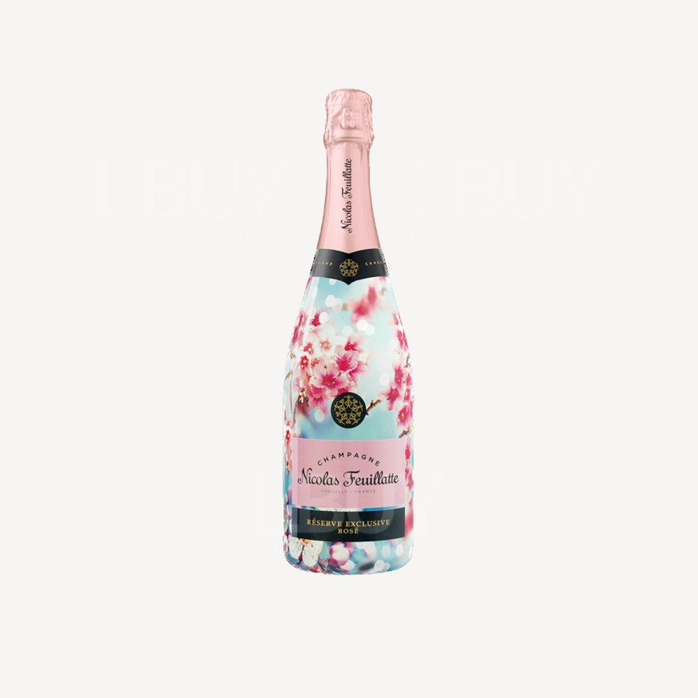 Nicolas Feuillatte, Blossom Sleeve Rose NV (750ml)
