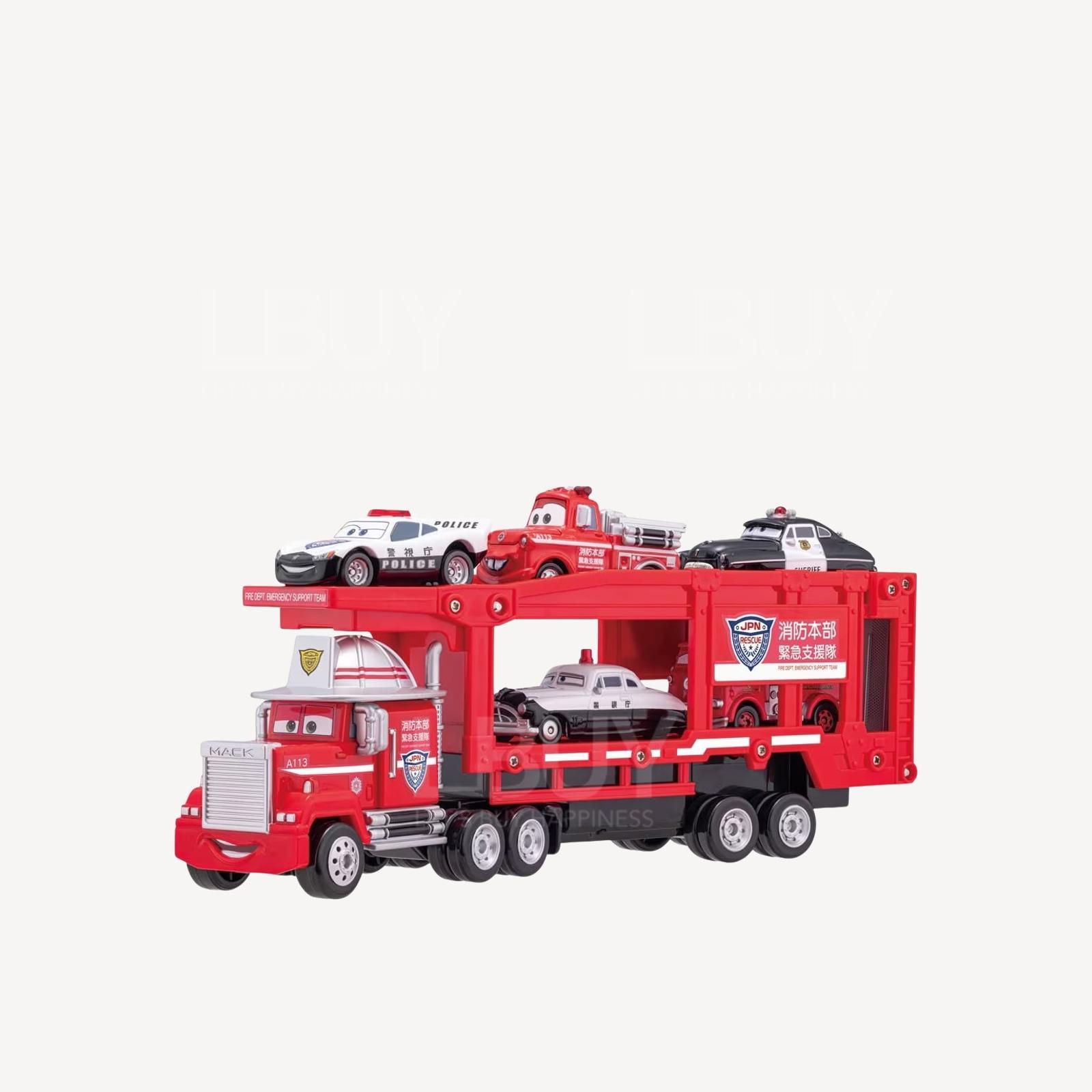 TC Disney Cars Tomica 趕赴現場救援運輸車 (JPN Rescue Type 24) (需另購車仔)