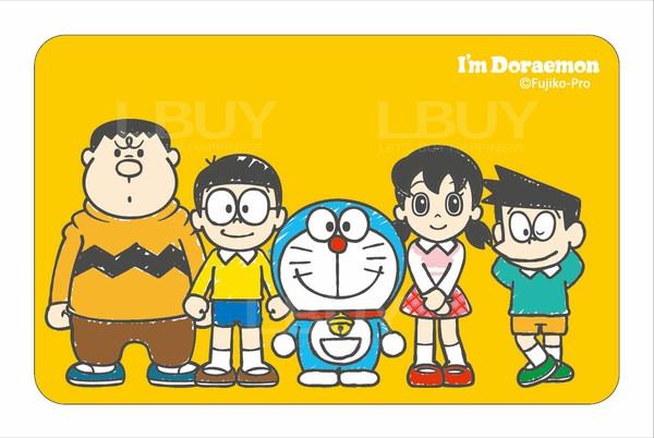 多啦A夢百貨店變色貼紙 全角色