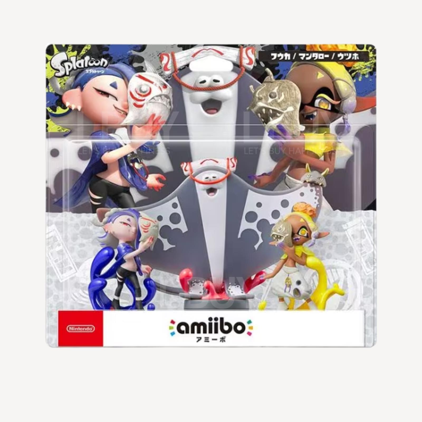amiibo Shiver & Big Man & Frye  (Splatoon) 3 Pack