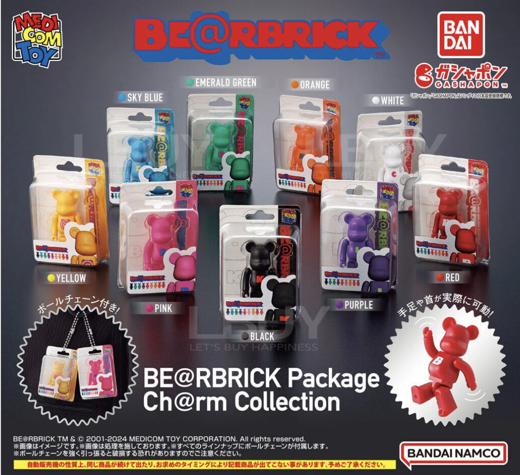 BE RBRICK 吊飾系列扭蛋 9款隨機1款
