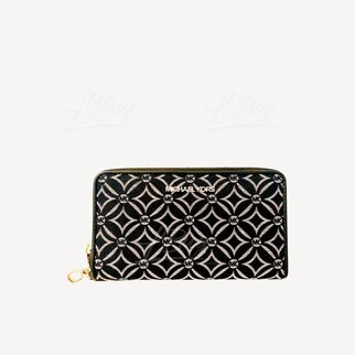 MICHAEL KORS Jet set Logo Jacquard Wallet