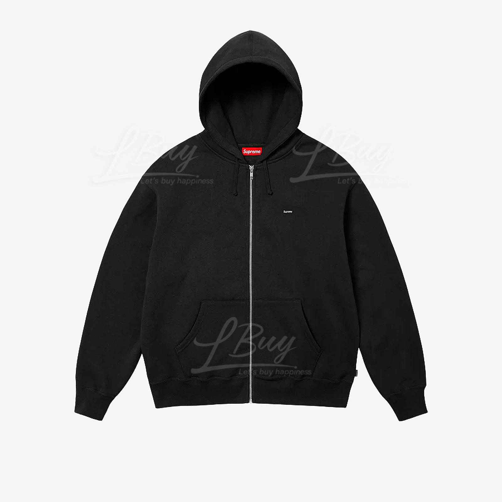 Supreme Small Box 拉鏈衛衣 黑色