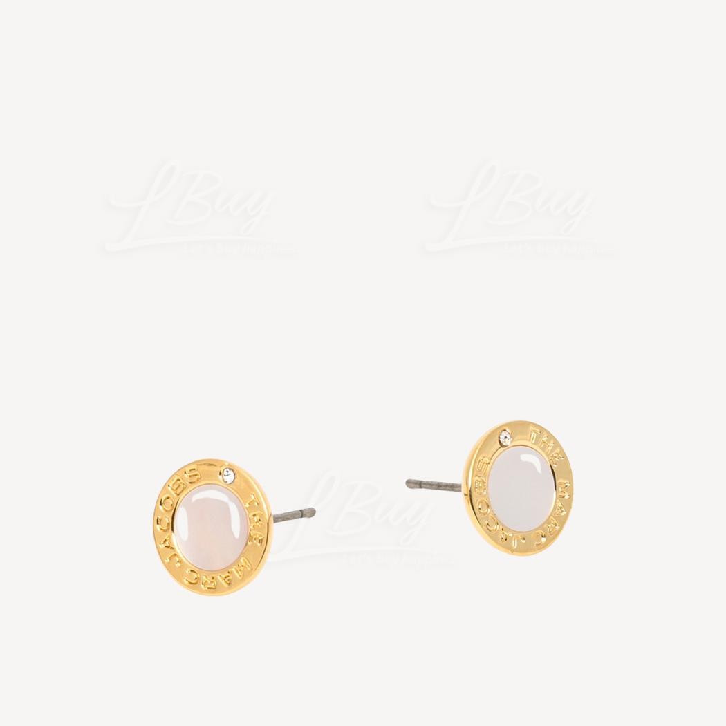The Medallion Mother Of Pearl Earrings Stud earrings
