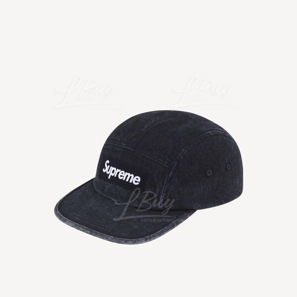 M Supreme quality Suede Camp Cap Black