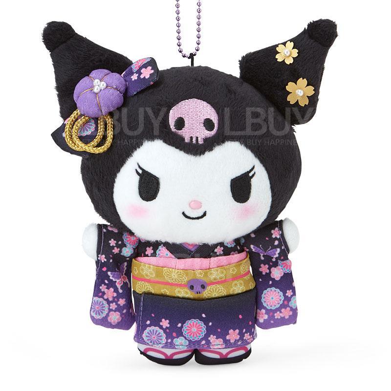 Sanrio和服系列 Kuromi 毛公仔挂饰 18cm