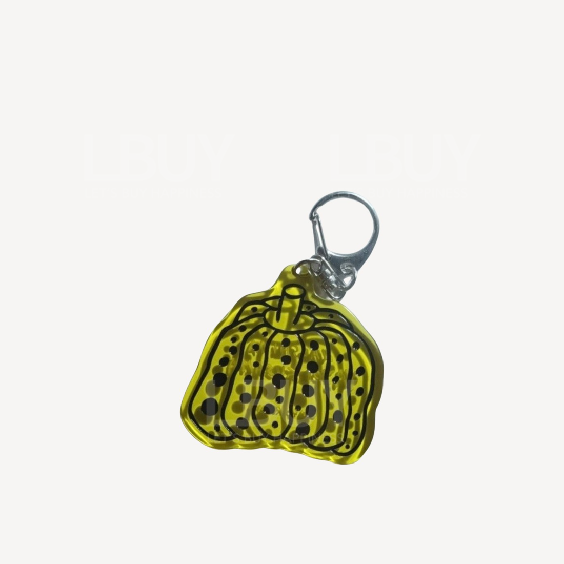 YAYOI KUSAMA 草間彌生 Acrylic Key Ring (Yellow) 匙扣