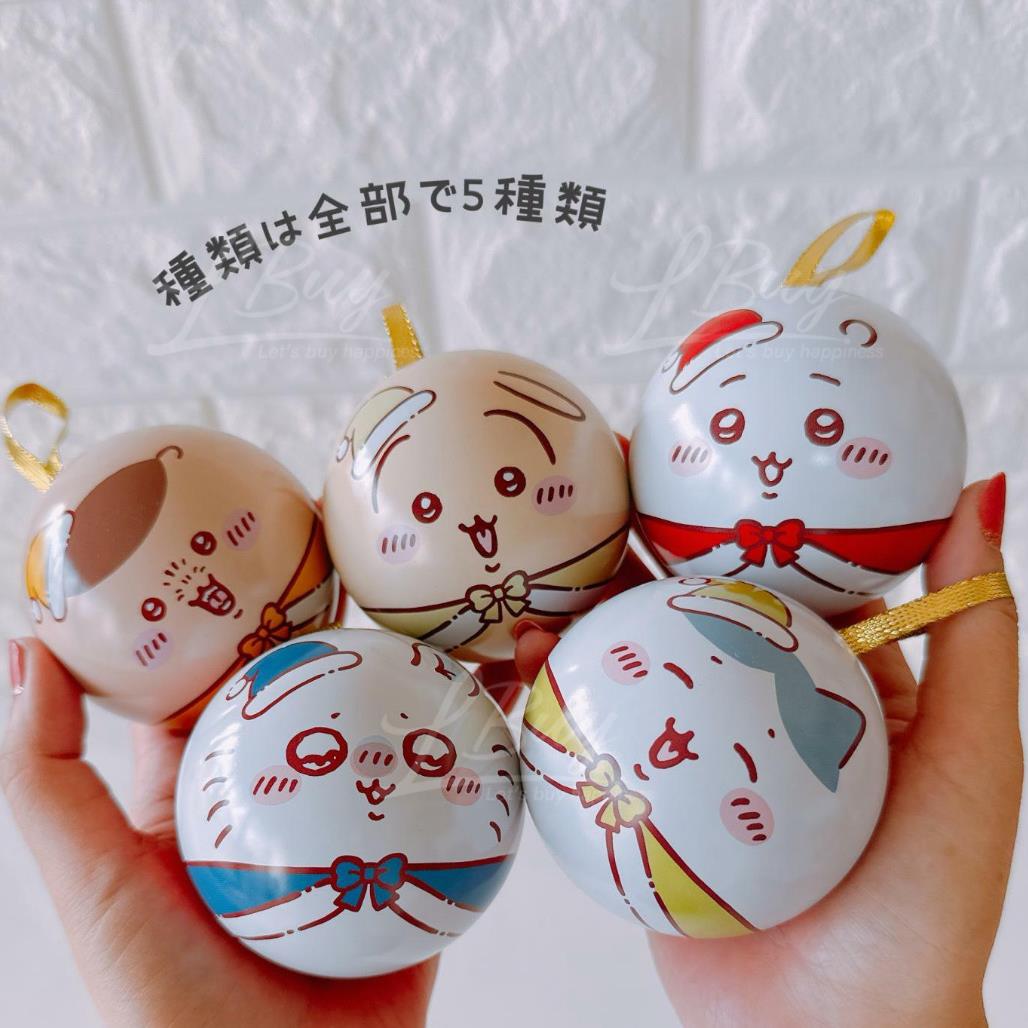 Chiikawa x 可口可樂聖誕球裝飾連貼紙 小可愛