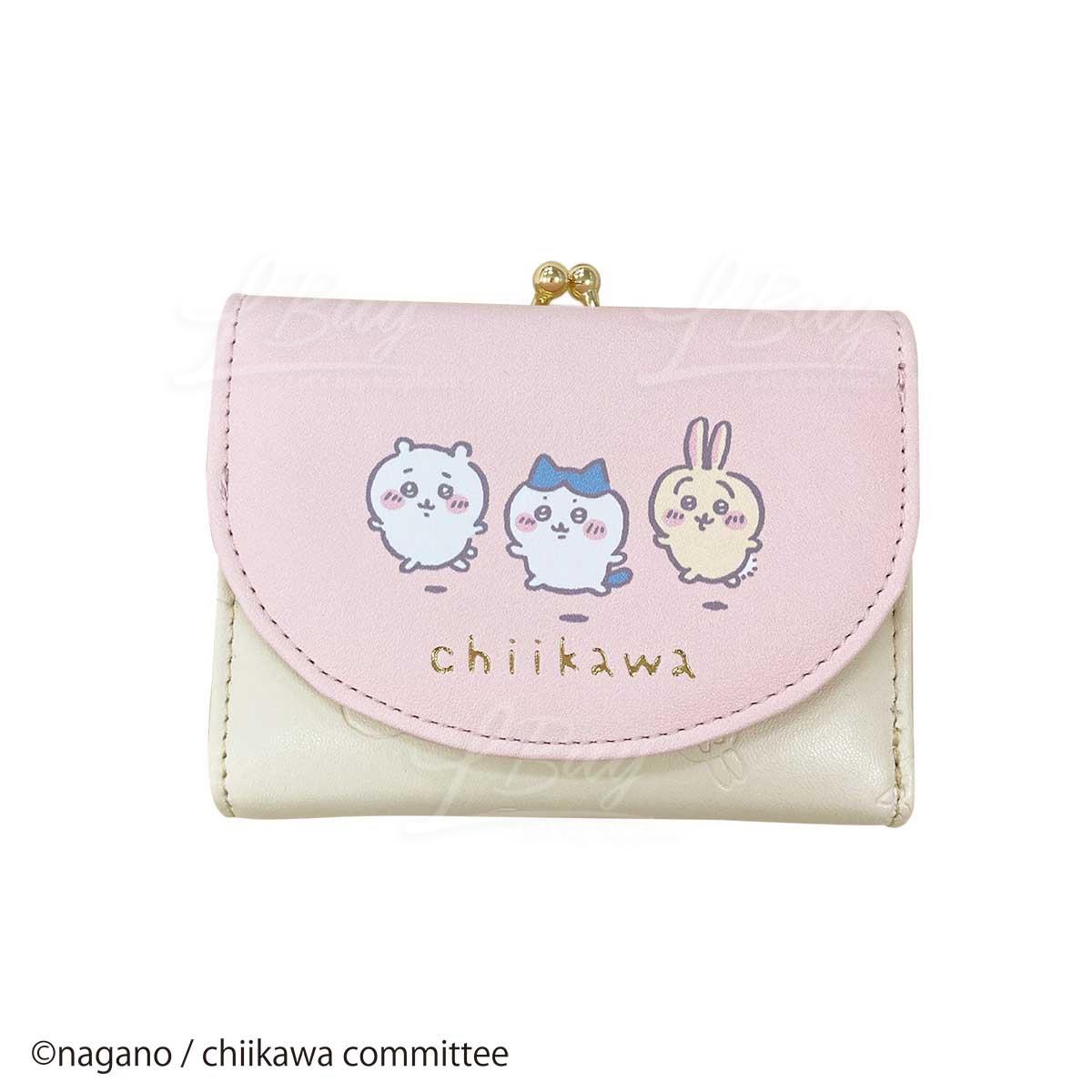 Chiikawa Pink Main Character Leather Wallet