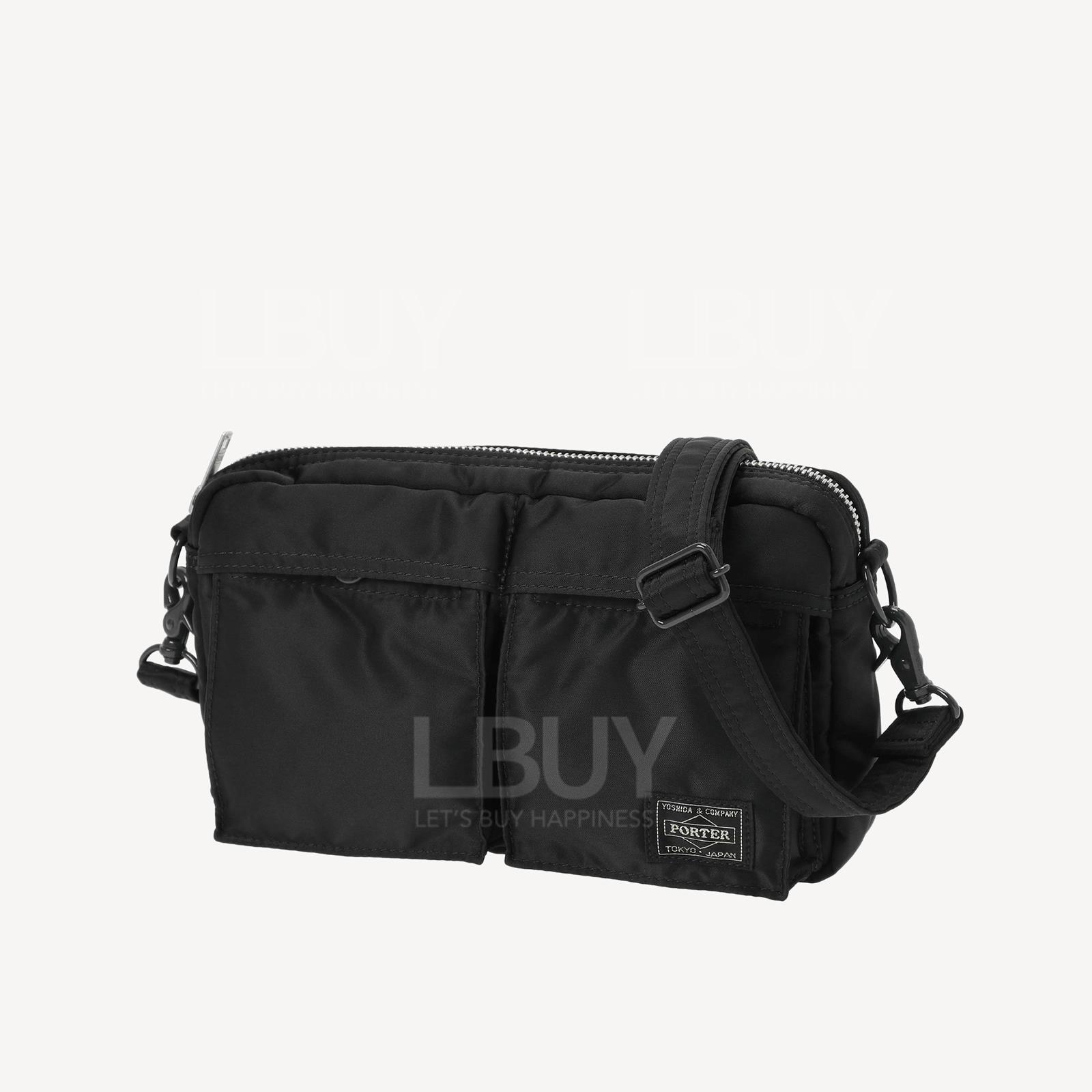 PORTER TANKER SHOULDER BAG BLACK