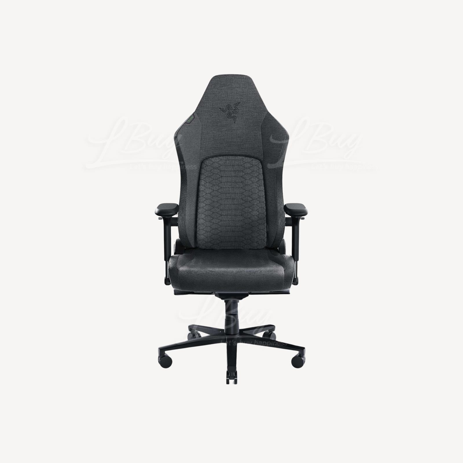Razer 雷蛇 Iskur V2 內置自适应腰枕支撑的电竞椅 深灰色 (织维布料) RZ38-04900300-R3U1 香港行货
