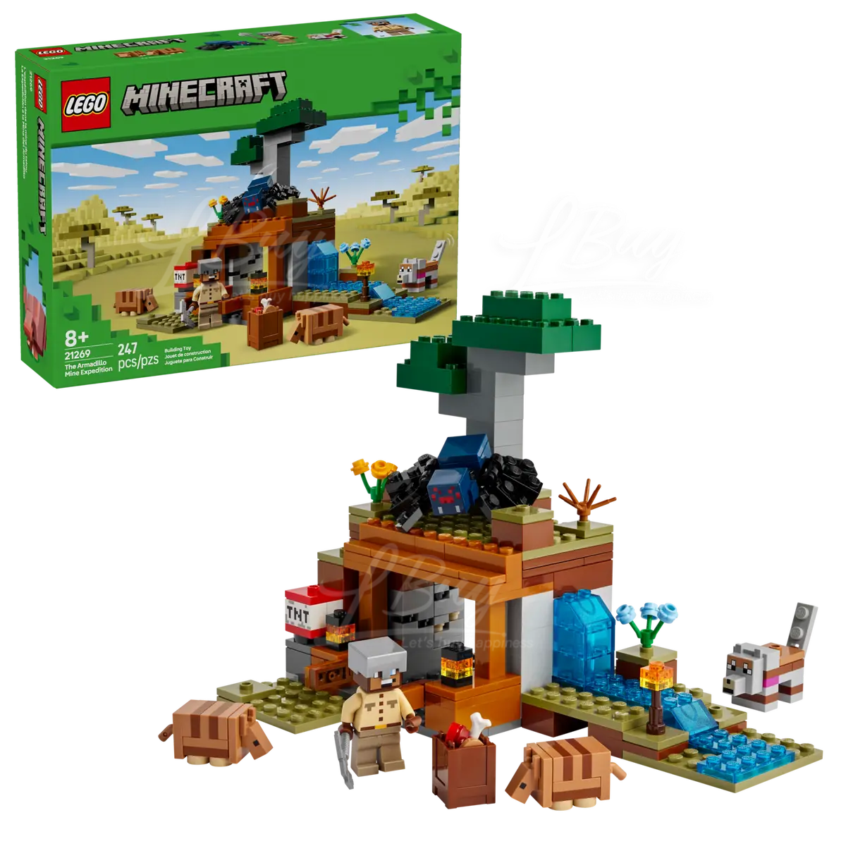 LEGO 21269 Minecraft The Armadillo Mine Expedition 8+