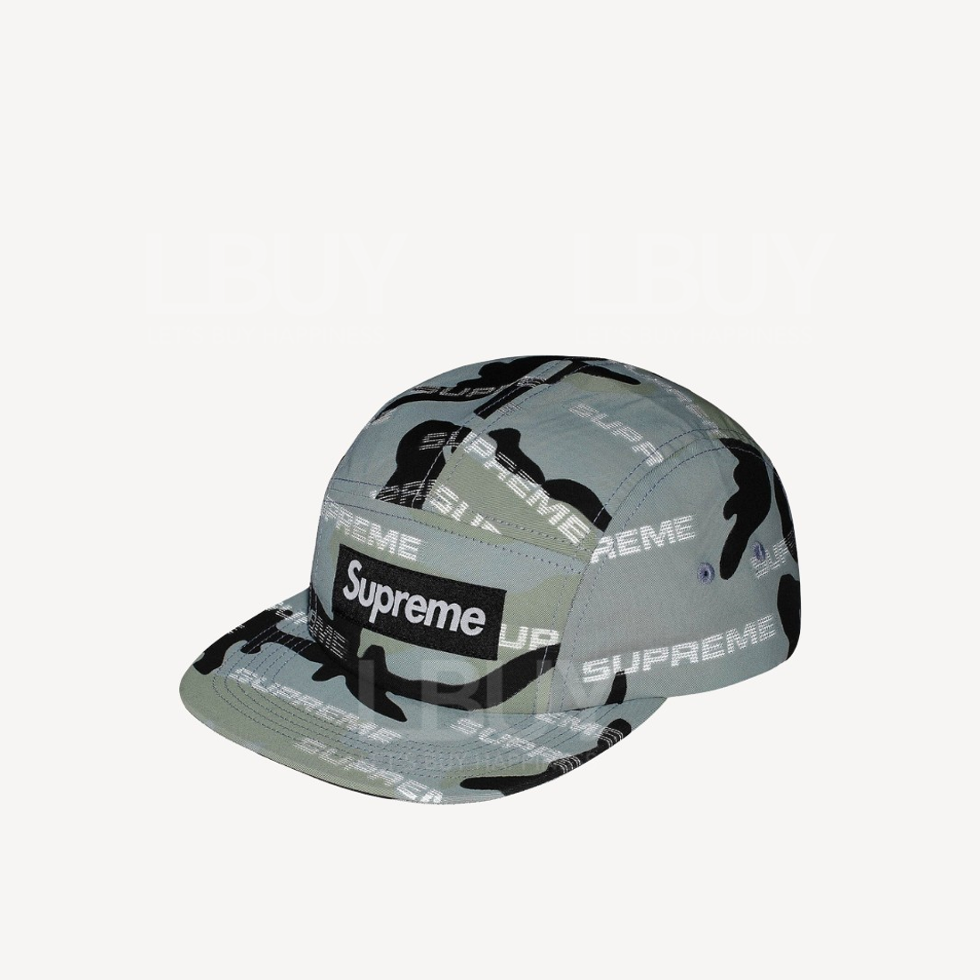 Supreme Reflective Jacquard Camp Cap Camouflage