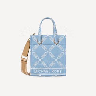 Michael kors Denim jacquard tote bag 32R4G3GC4U