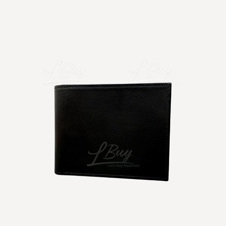 Hermes CITIZEN TWILL COMPACT CARD HOLDER 男裝銀包 黑色