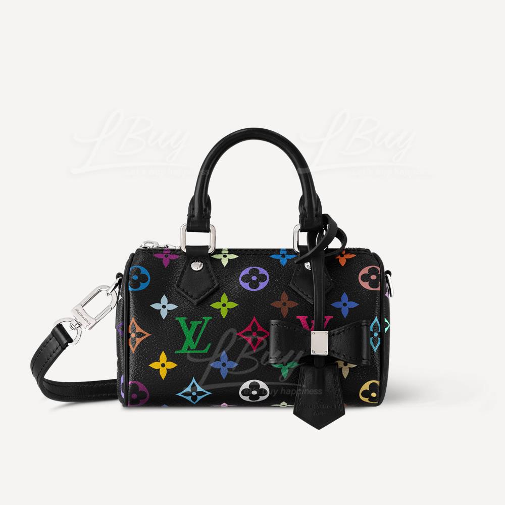 Louis Vuitton x Murakami 村上隆 黑彩 Nano Speedy Black M13406