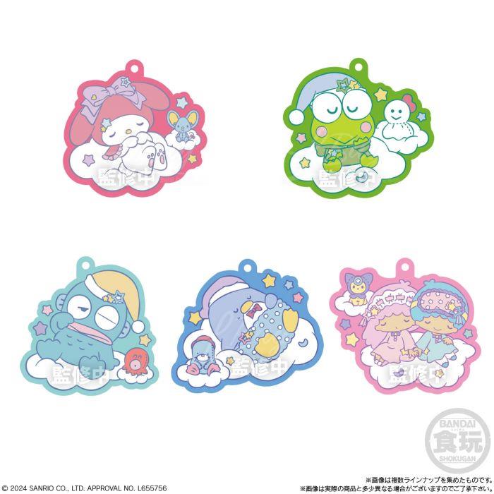 Bandai 食玩- Sanrio 角色橡胶公仔牌 连橡皮糖 第6弹
