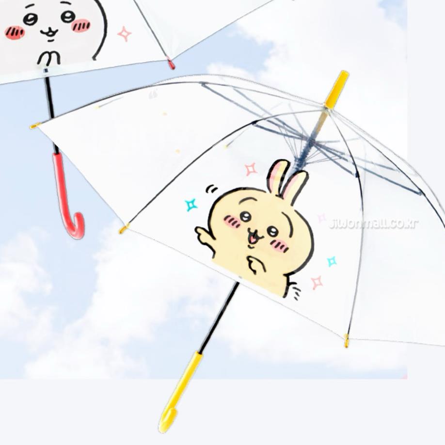 Chiikawa Rabbit Long Shade Transparent Umbrella