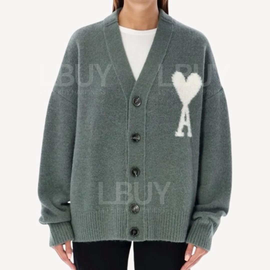 Ami Heart Wool Jacket