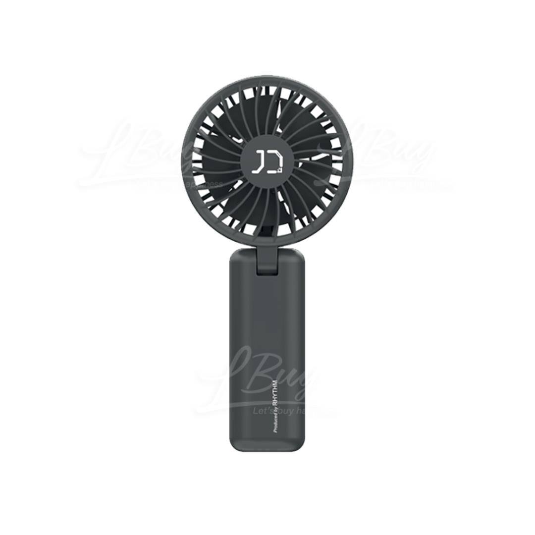 Rhythm x 10Denki Breeze 25 USB Rechargeable Wireless Portable Fan Grey