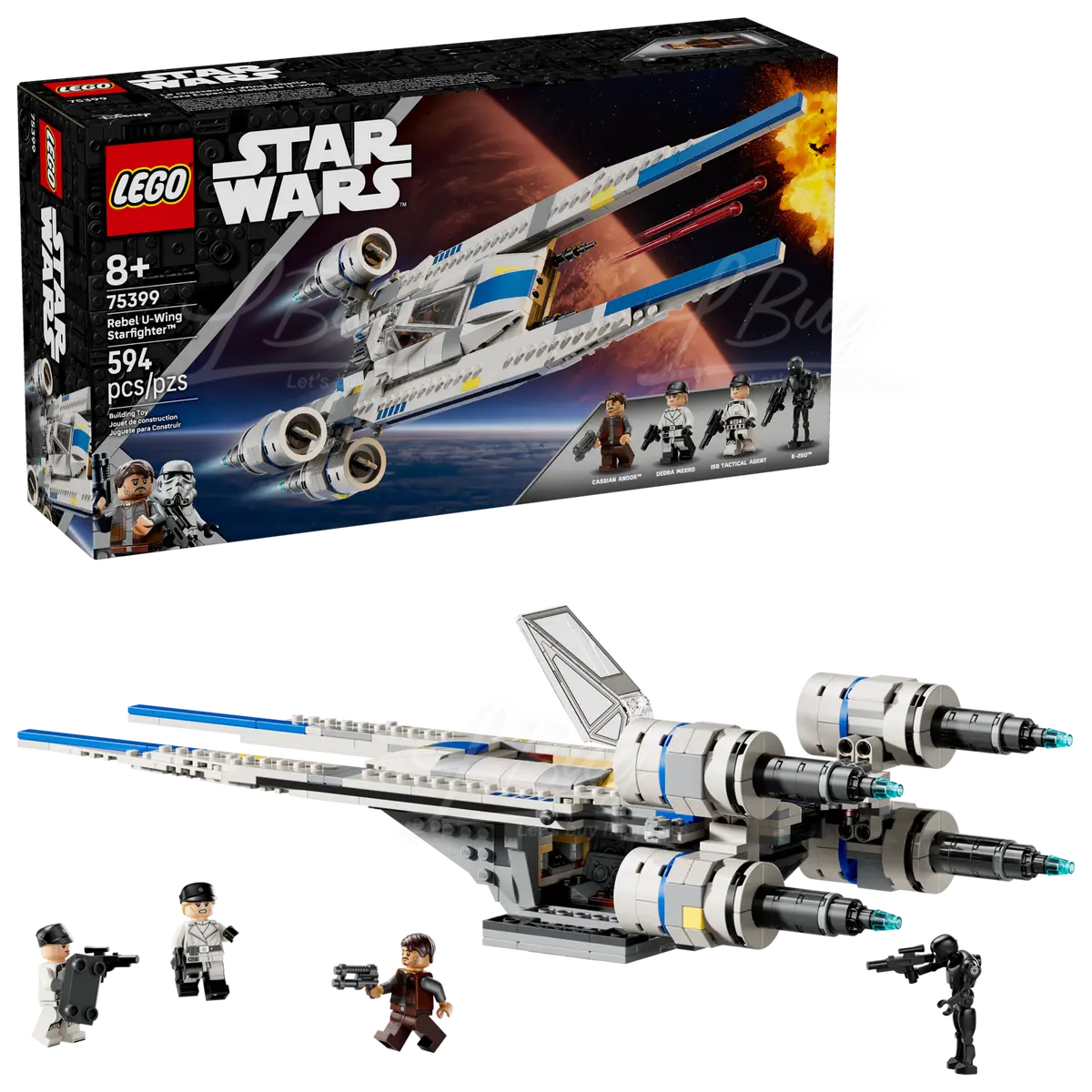 LEGO 75399 Star Wars™ 星球大戰 Rebel U-Wing Starfighter™ 太空船 8+