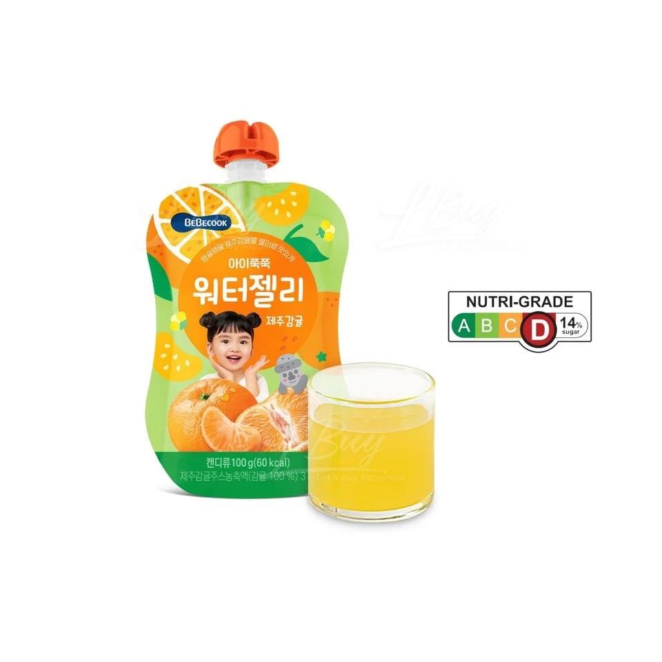 Bebecook 果涷果汁(濟州橙) 100g (12M+)
