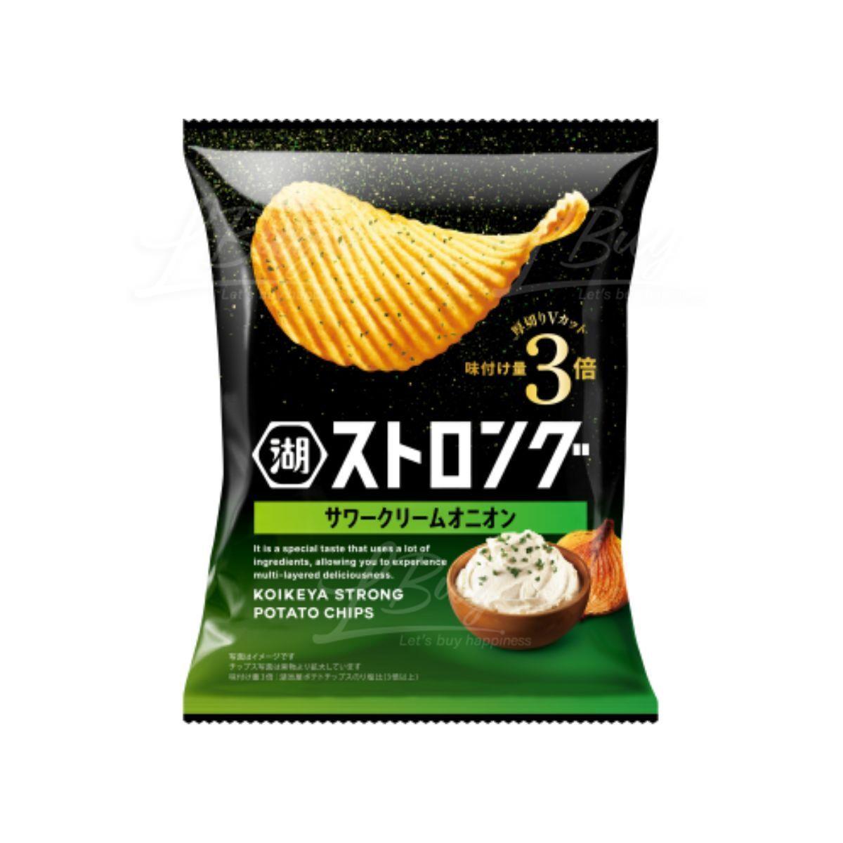 湖池屋 Strong 酸忌廉洋蔥薯片 53g
